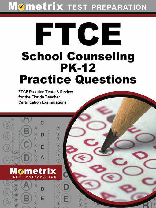 Cover image for FTCE School Counseling PK-12 Practice Questions